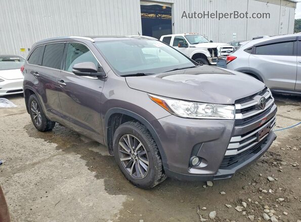 5TDJZRFH2HS456991 2017 TOYOTA HIGHLANDER Silver Delantero derecho