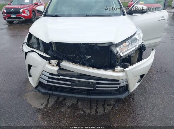 5TDJZRFH2HS515716 2017 TOYOTA HIGHLANDER Белый Вид спереди