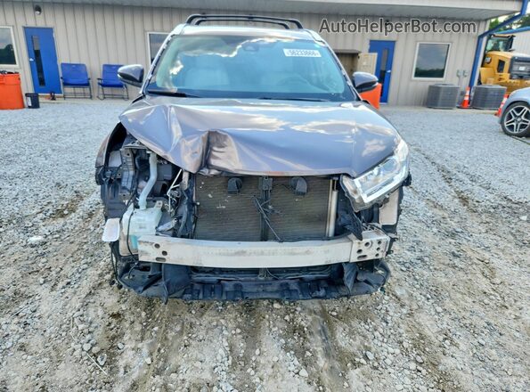5TDJZRFH2JS536278 2018 TOYOTA HIGHLANDER Gray Вид спереду