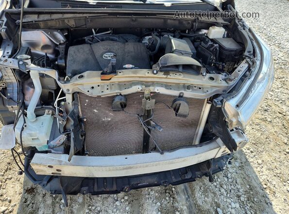 5TDJZRFH2JS536278 2018 TOYOTA HIGHLANDER Gray Вид підкапотного простору