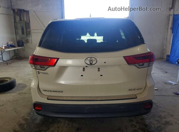 5TDJZRFH2JS541951 2018 TOYOTA HIGHLANDER White 
