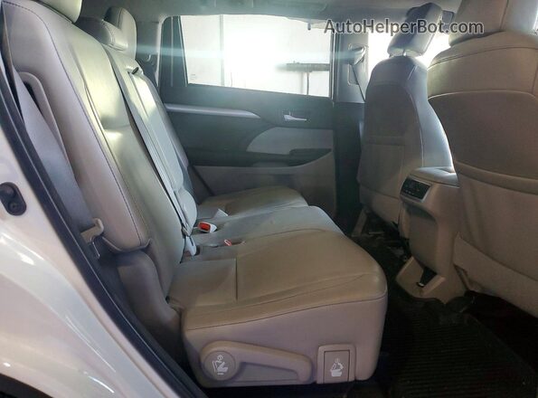 5TDJZRFH2JS541951 2018 TOYOTA HIGHLANDER White 