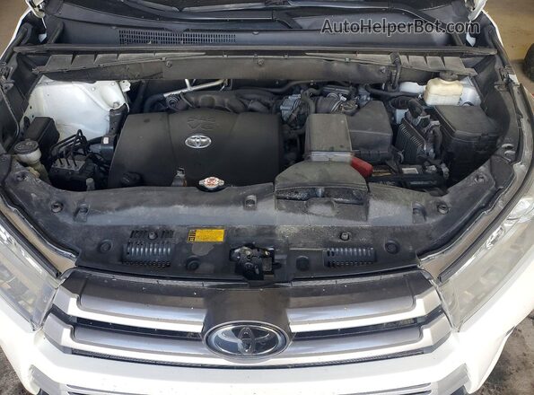 5TDJZRFH2JS541951 2018 TOYOTA HIGHLANDER White 