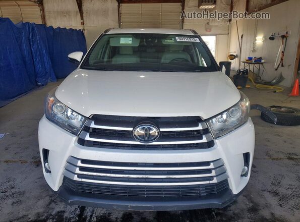 5TDJZRFH2JS541951 2018 TOYOTA HIGHLANDER White 