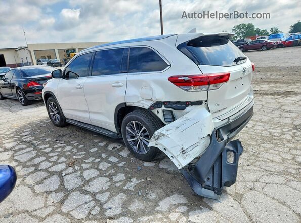 5TDJZRFH2JS543117 2018 TOYOTA HIGHLANDER White Tył lewy