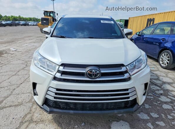 5TDJZRFH2JS543117 2018 TOYOTA HIGHLANDER White Widok z przodu