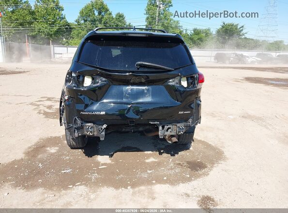 5TDJZRFH2JS553825 2018 TOYOTA HIGHLANDER Black 