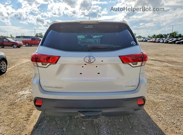 5TDJZRFH2JS813592 2018 TOYOTA HIGHLANDER White Rear view