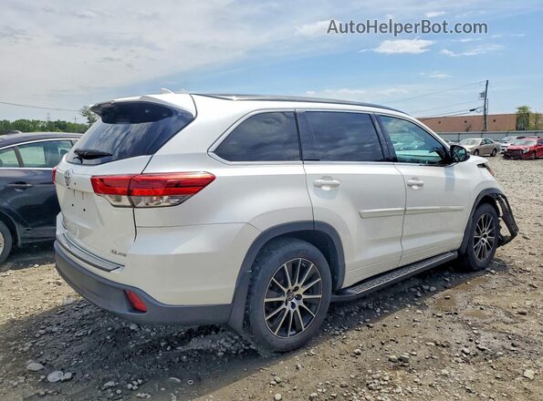 5TDJZRFH2JS817139 2018 TOYOTA HIGHLANDER White Rear right
