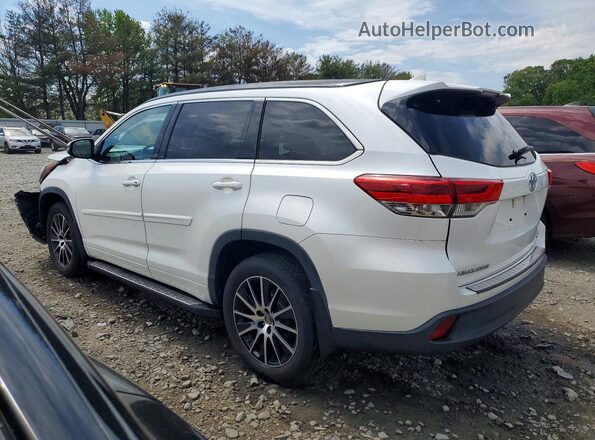 5TDJZRFH2JS817139 2018 TOYOTA HIGHLANDER White Rear left