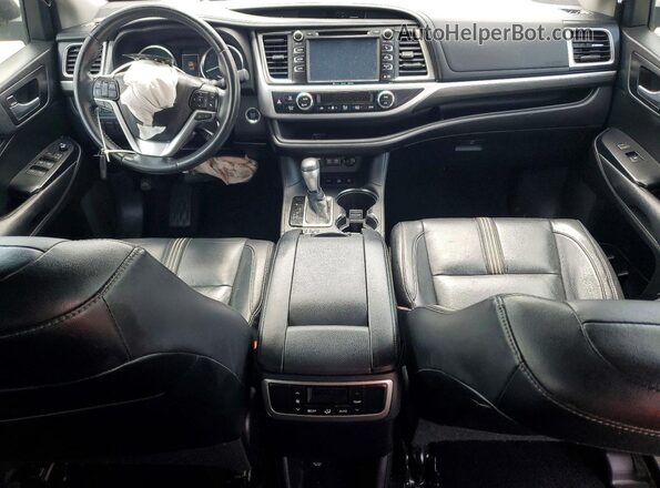5TDJZRFH2JS817139 2018 TOYOTA HIGHLANDER White Dashboard view