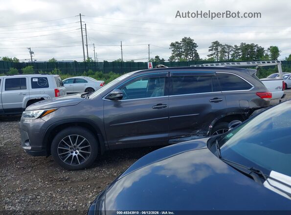 5TDJZRFH3HS455512 2017 TOYOTA HIGHLANDER Серый Панорамный вид салона 360°