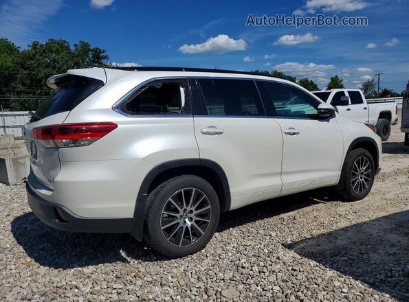 5TDJZRFH3HS478983 2017 TOYOTA HIGHLANDER White Հետևի աջ