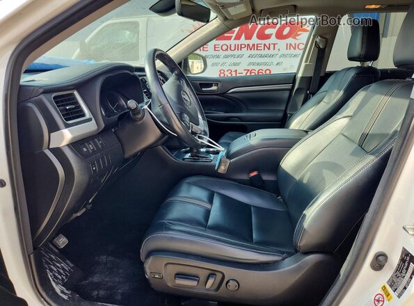 5TDJZRFH3HS478983 2017 TOYOTA HIGHLANDER White Սալոնի դիմացի տեսք