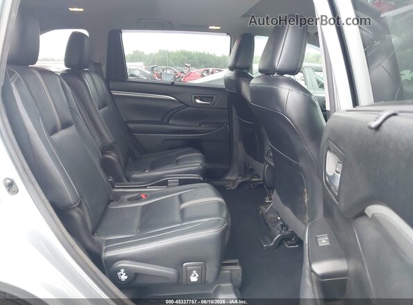 5TDJZRFH3JS540792 2018 TOYOTA HIGHLANDER Серебряный Вид наклейки с VIN-кодом