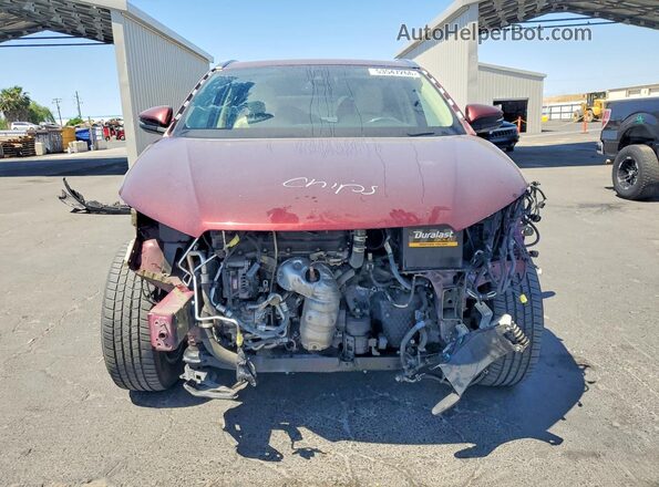 5TDJZRFH3JS879116 2018 TOYOTA HIGHLANDER Burgundy Front view