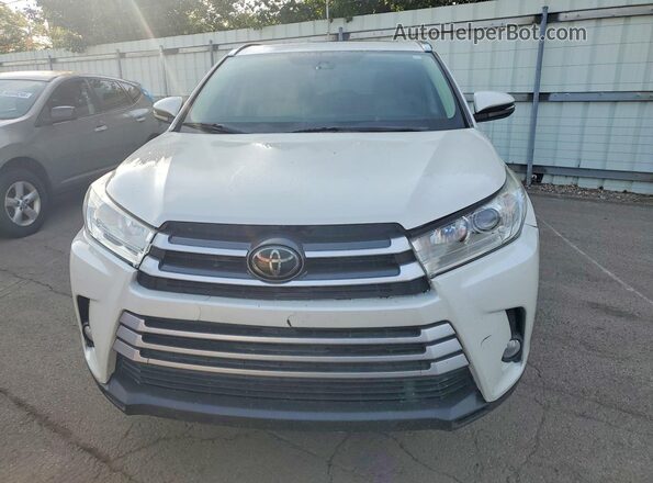 5TDJZRFH3KS582736 2019 TOYOTA HIGHLANDER White 