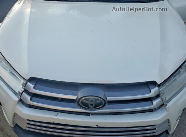 5TDJZRFH3KS582736 2019 TOYOTA HIGHLANDER White 