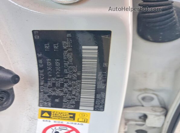 5TDJZRFH3KS582736 2019 TOYOTA HIGHLANDER White 