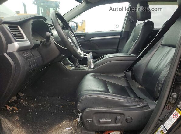 5TDJZRFH3KS609661 2019 TOYOTA HIGHLANDER Black 