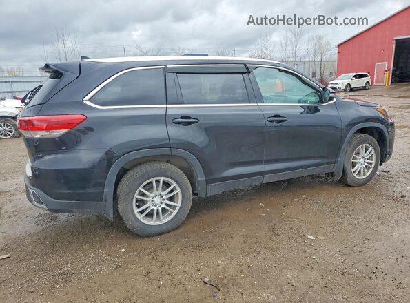 5TDJZRFH3KS609661 2019 TOYOTA HIGHLANDER Black 