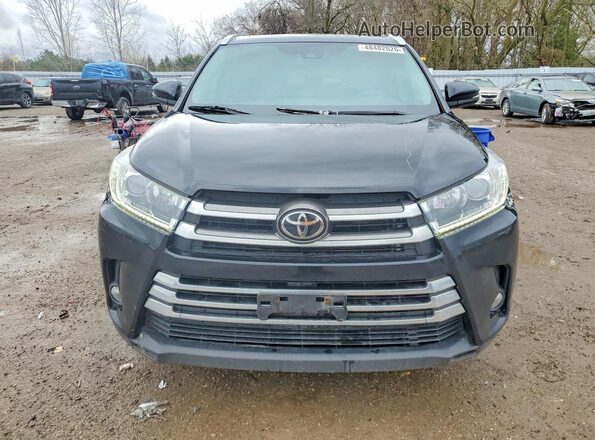5TDJZRFH3KS609661 2019 TOYOTA HIGHLANDER Black 