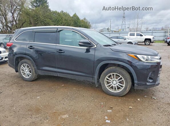 5TDJZRFH3KS609661 2019 TOYOTA HIGHLANDER Black 