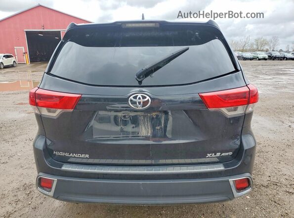5TDJZRFH3KS609661 2019 TOYOTA HIGHLANDER Black 
