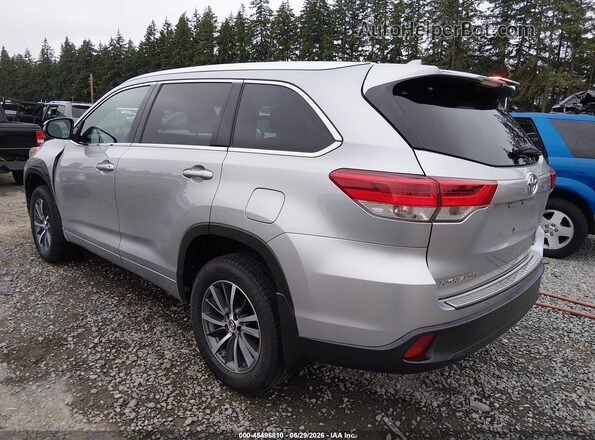 5TDJZRFH4HS413205 2017 TOYOTA HIGHLANDER Silver Հետևի ձախ