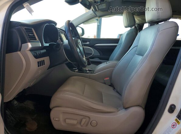 5TDJZRFH4HS426178 2017 TOYOTA HIGHLANDER White 