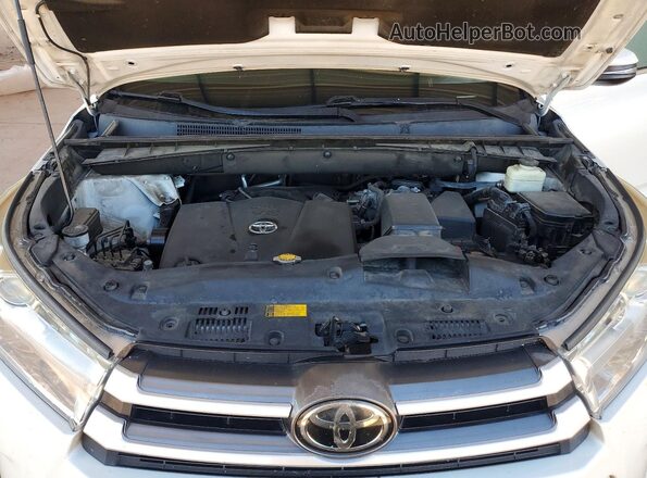 5TDJZRFH4HS426178 2017 TOYOTA HIGHLANDER White 