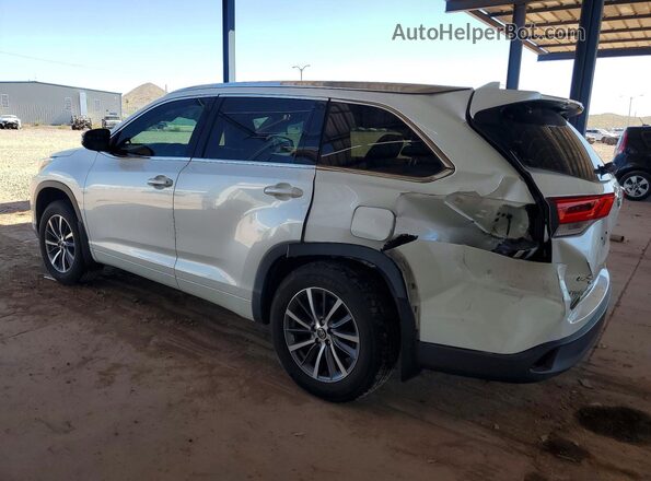 5TDJZRFH4HS426178 2017 TOYOTA HIGHLANDER White 