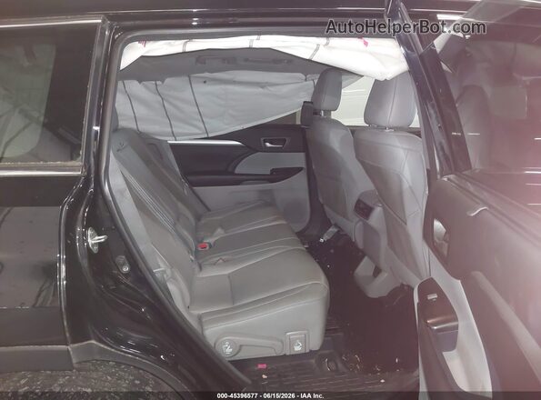 5TDJZRFH4JS843967 2018 TOYOTA HIGHLANDER Black Вид наклейки з VIN-кодом