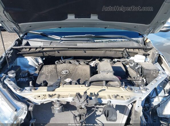 5TDJZRFH4KS605313 2019 TOYOTA HIGHLANDER Silver უკანა ხედი