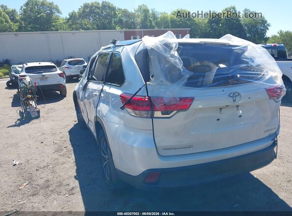 5TDJZRFH4KS614416 2019 TOYOTA HIGHLANDER White Հետևի ձախ