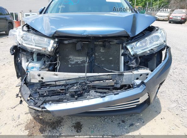 5TDJZRFH4KS747077 2019 TOYOTA HIGHLANDER Gray Вид спереду
