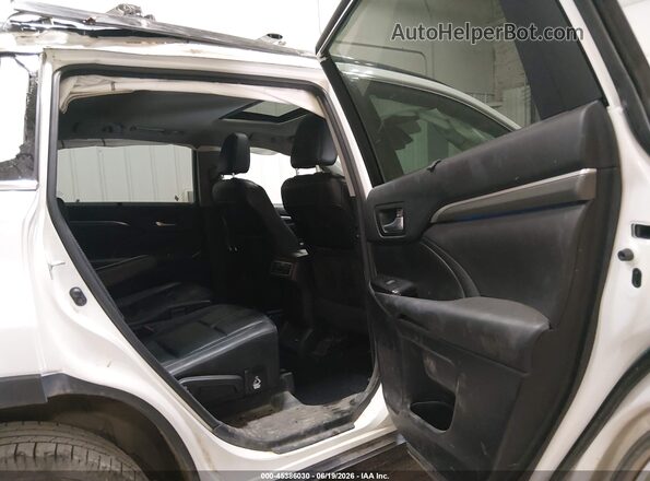 5TDJZRFH5HS361101 2017 TOYOTA HIGHLANDER White Вид наклейки з VIN-кодом