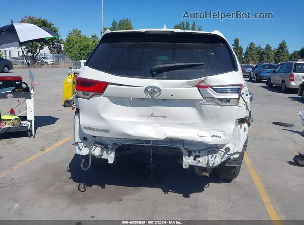 5TDJZRFH5HS394891 2017 TOYOTA HIGHLANDER White Դիմացի տեսք