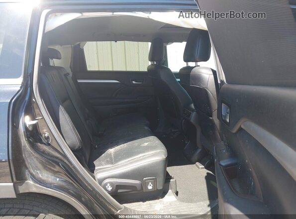 5TDJZRFH5HS397807 2017 TOYOTA HIGHLANDER Black Widok naklejki z numerem VIN