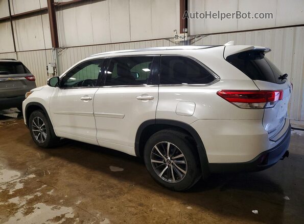 5TDJZRFH5HS509084 2017 TOYOTA HIGHLANDER White Задня ліва чверть