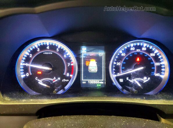 5TDJZRFH5HS509084 2017 TOYOTA HIGHLANDER White Вид щитка приладів