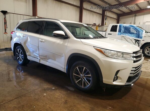 5TDJZRFH5HS509084 2017 TOYOTA HIGHLANDER White Передня права чверть