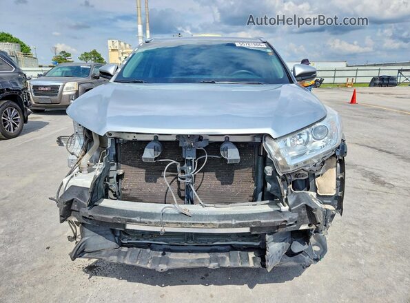 5TDJZRFH5HS512888 2017 TOYOTA HIGHLANDER Silver Vista frontal