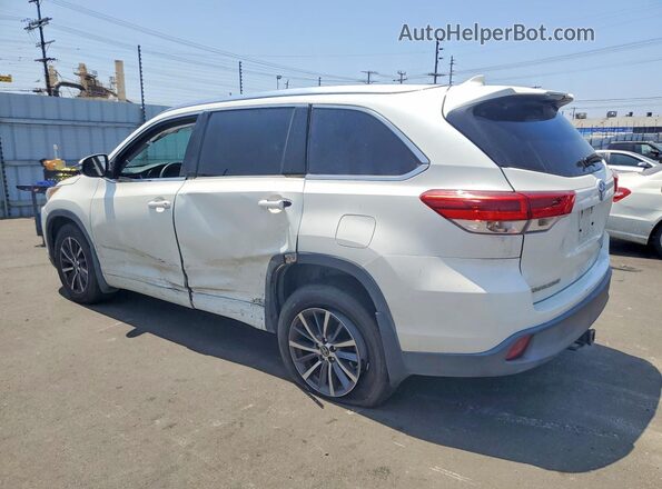 5TDJZRFH5HS514222 2017 TOYOTA HIGHLANDER White Rear left