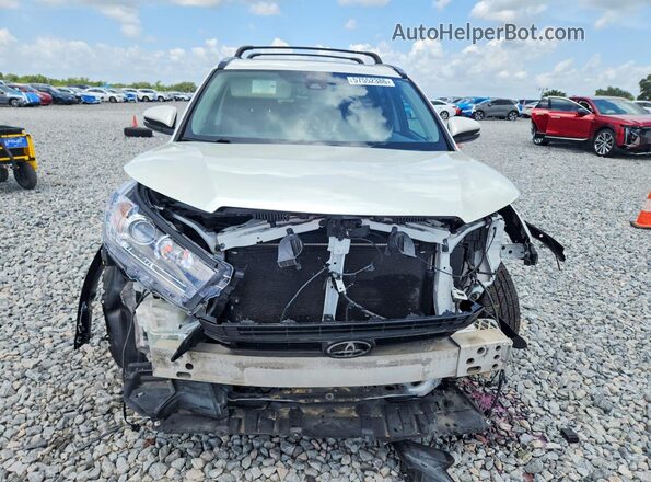 5TDJZRFH5JS489053 2018 TOYOTA HIGHLANDER White Դիմացի տեսք