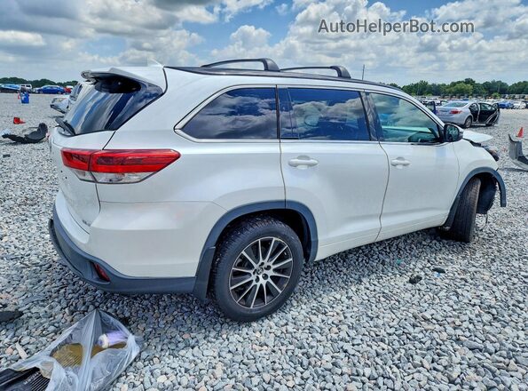 5TDJZRFH5JS489053 2018 TOYOTA HIGHLANDER White Հետևի աջ