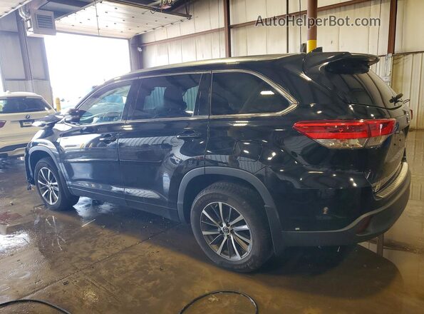 5TDJZRFH5JS865038 2018 TOYOTA HIGHLANDER Черный Задняя левая четверть