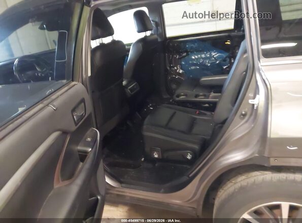5TDJZRFH5KS733852 2019 TOYOTA HIGHLANDER Gray Vista de la etiqueta del VIN