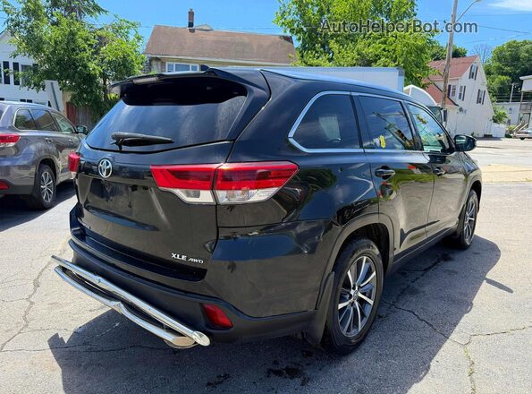 5TDJZRFH5KS939379 2019 TOYOTA HIGHLANDER Black Առջևի աջ