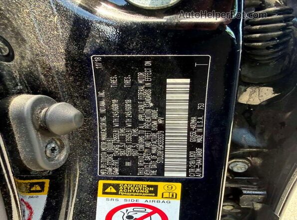5TDJZRFH5KS939379 2019 TOYOTA HIGHLANDER Black Շարժիչի բաժամունքի տեսք